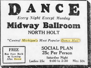 Midway Gardens (Midway Ballroom) - April 1932 Ad